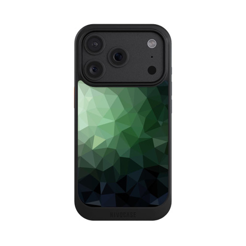 Apple iPhone 18 Pro NIVOcore Polygonal Mosaic Green