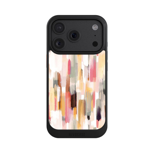 Apple iPhone 18 Pro NIVOcore Coups de pinceau abstraits Nuances d'automne