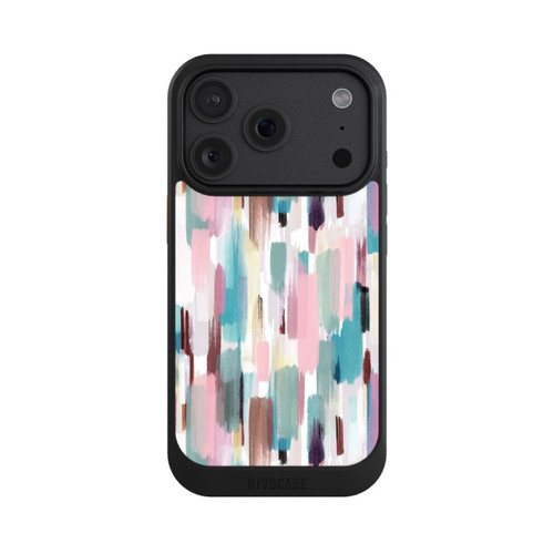 Apple iPhone 18 Pro NIVOcore Coups de pinceau abstraits Nuances pastel