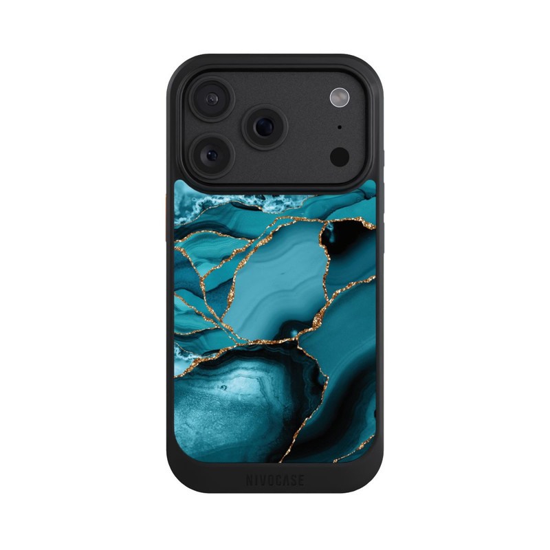 iPhone 18 Pro NIVOcore Marbre Bleu Glacier