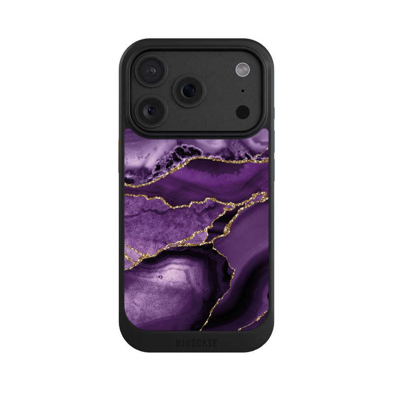 iPhone 18 Pro NIVOcore Marbre Violet Paysage
