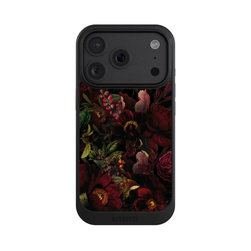 Apple iPhone 18 Pro NIVOcore Champ de Fleurs Foncé