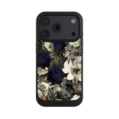 Apple iPhone 18 Pro NIVOcore Dunkle Mitternachts Barock Vintage Blumen