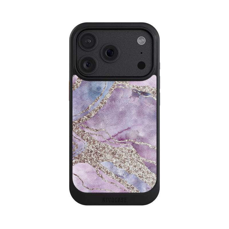 iPhone 18 Pro NIVOcore Pierre précieuse Violet pastel