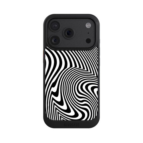 Apple iPhone 18 Pro NIVOcore Vagues noires et blanches