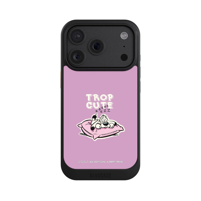 iPhone 18 Pro NIVOcore Trop Cute Rose - Idéfix