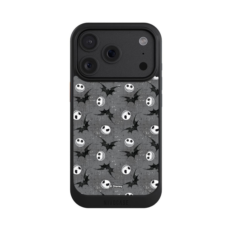 iPhone 18 Pro NIVOcore Jack Grey Pattern Tim Burtons Nightmare before Christmas