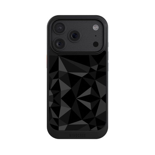 Apple iPhone 18 Pro NIVOcore Motif Polygone Noir