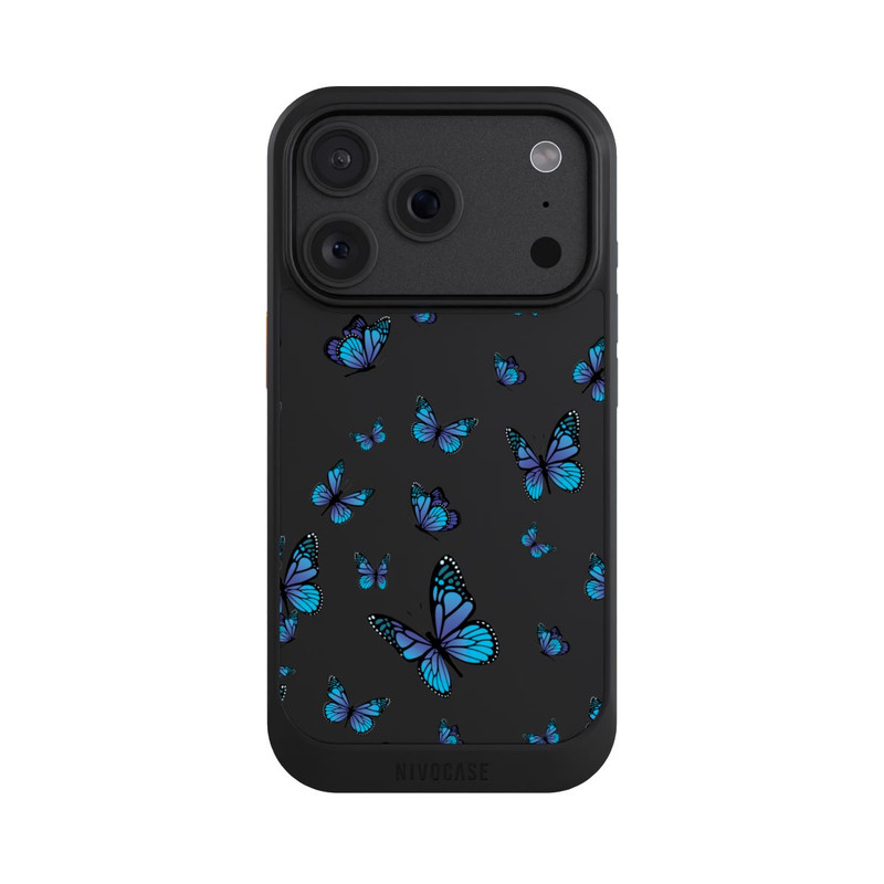 iPhone 18 Pro NIVOcore Schmetterlingmuster Transparent