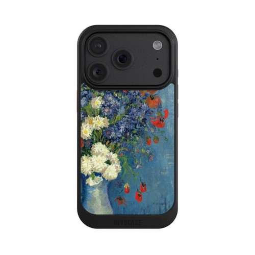 Apple iPhone 18 Pro NIVOcore Vase avec Bleuets et Coquelicots - Vicent Van Gogh