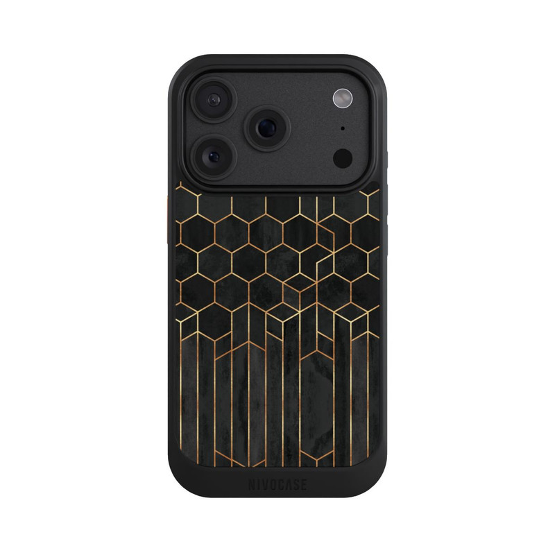 iPhone 18 Pro NIVOcore Schwarze Sechsecke