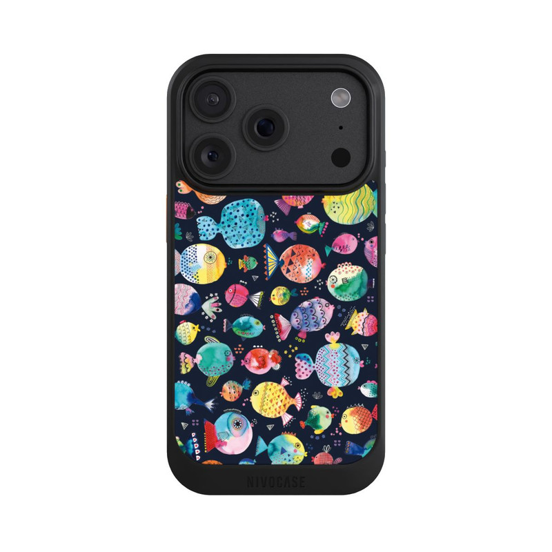iPhone 18 Pro NIVOcore Plage Puffer poissons Enfant Marine