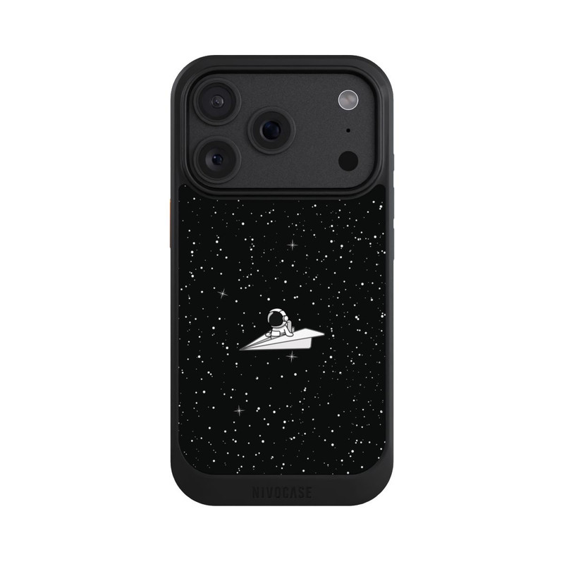 iPhone 18 Pro NIVOcore Astronaut Paper Plane Comic