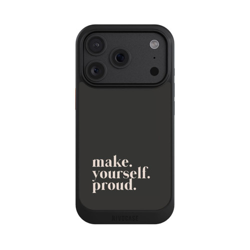 Apple iPhone 18 Pro NIVOcore Make Yourself Proud Quote