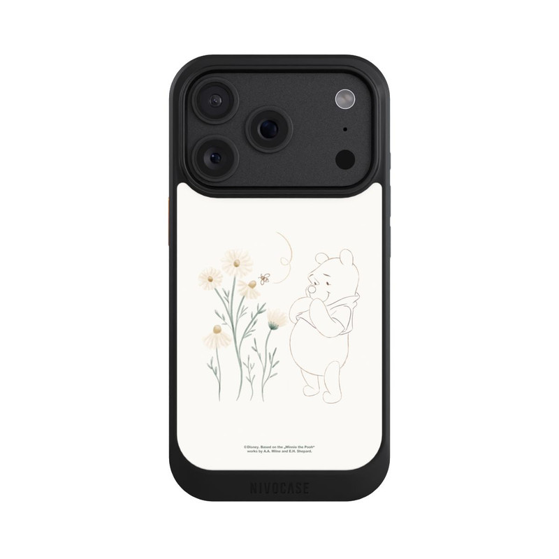 iPhone 18 Pro NIVOcore Winnie Pooh regarde les marguerites