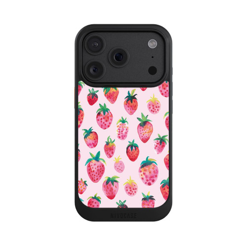 Apple iPhone 18 Pro NIVOcore Fraises aquarelles