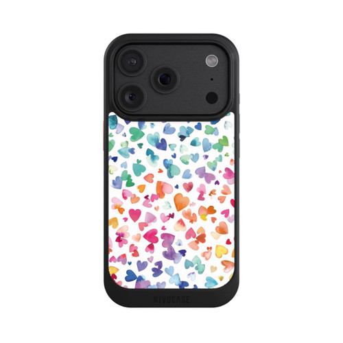 Apple iPhone 18 Pro NIVOcore Watercolor Love Hearts