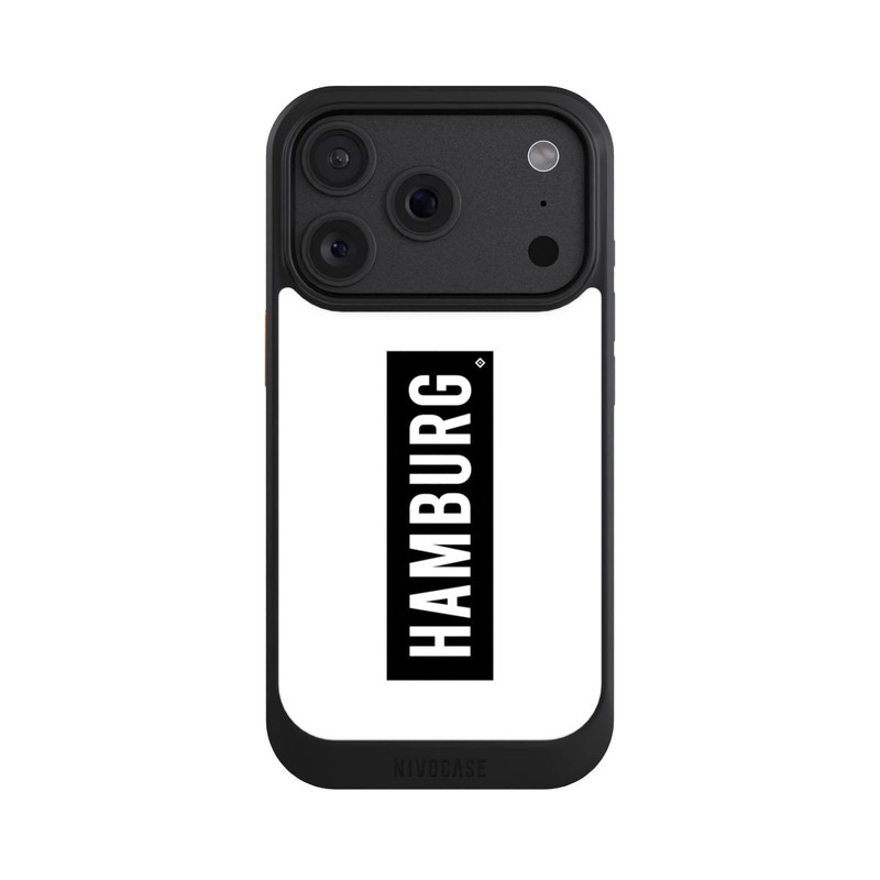 iPhone 18 Pro NIVOcore HSV Hamburg Schwarz Weiss