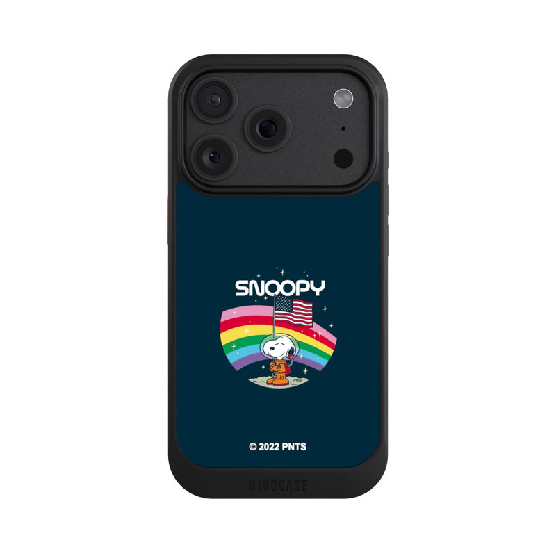 iPhone 18 Pro NIVOcore Snoopy Space Traveller Rainbow