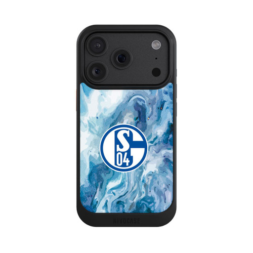Apple iPhone 18 Pro NIVOcore Schalke 04 Flüssig Blau