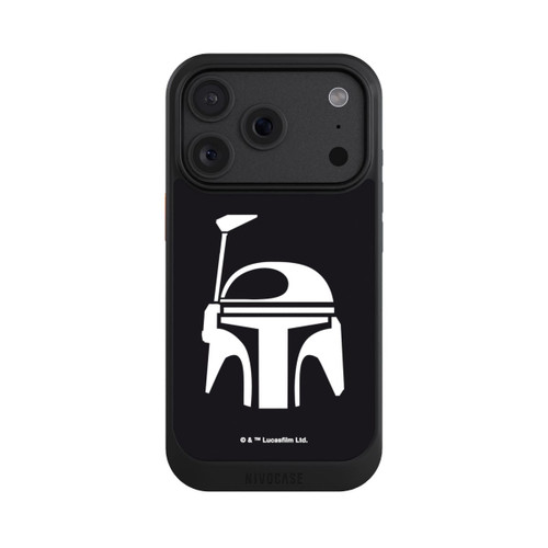 Apple iPhone 18 Pro NIVOcore Casque Boba Fett Noir