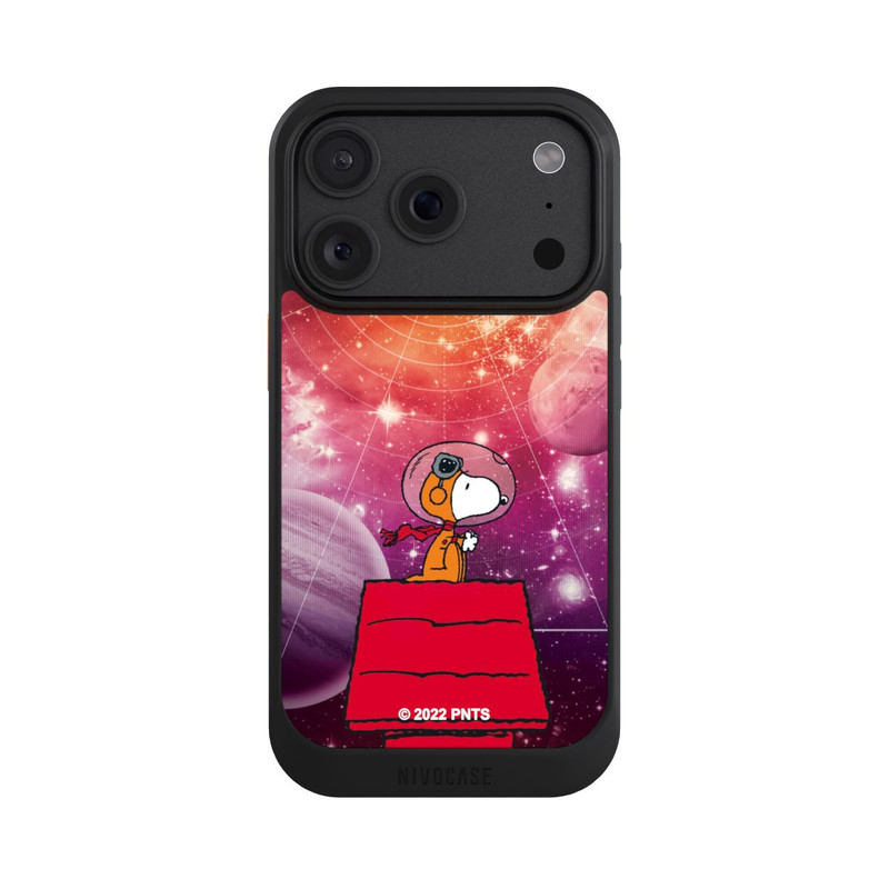 iPhone 18 Pro NIVOcore Snoopy Voyageur de l'Univers