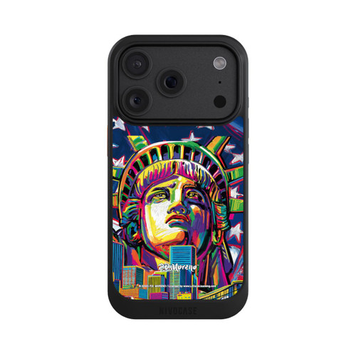Apple iPhone 18 Pro NIVOcore NY City Art par P.D. Moreno