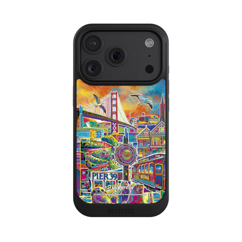 iPhone 18 Pro NIVOcore San Francisco Art par P.D. Moreno