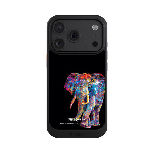 Apple iPhone 18 Pro NIVOcore Elephant Art par P.D. Moreno