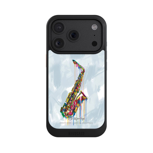 Apple iPhone 18 Pro NIVOcore Saxophone Art par P.D. Moreno