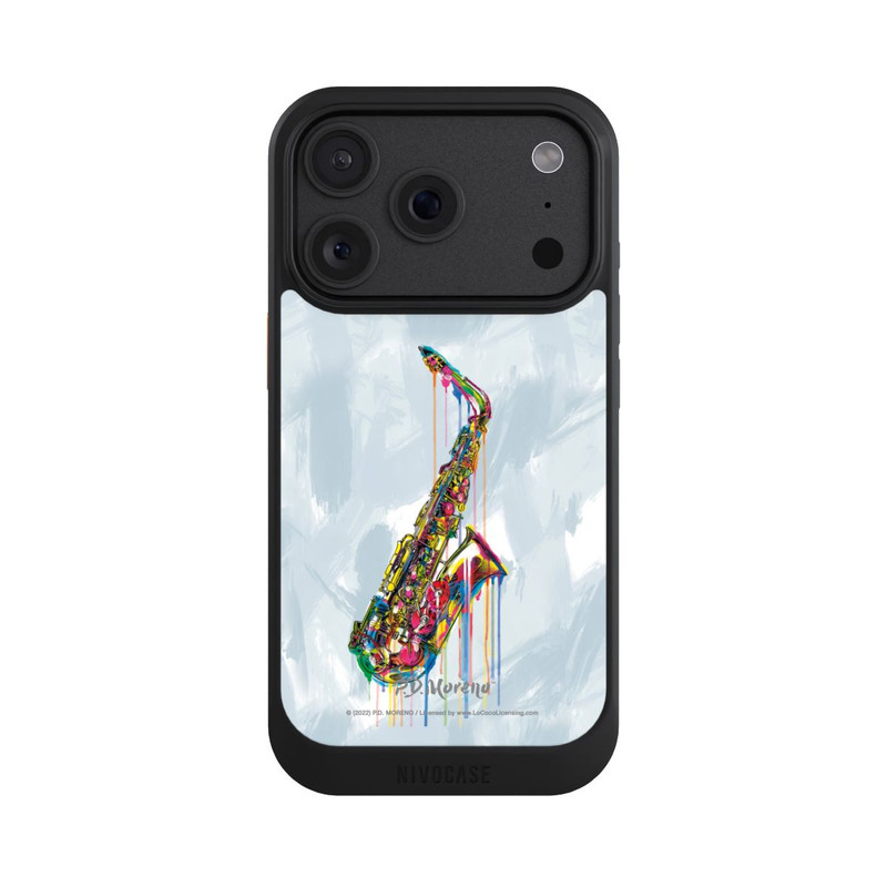 iPhone 18 Pro NIVOcore Saxophone Art par P.D. Moreno
