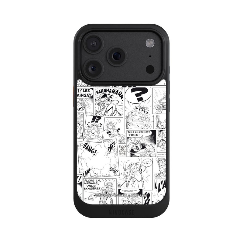 iPhone 18 Pro NIVOcore BD Astérix Blanc & Noir