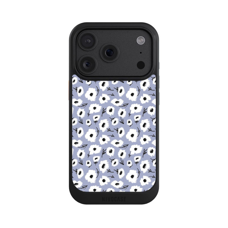 iPhone 18 Pro NIVOcore Pattern Fleurs Lilas