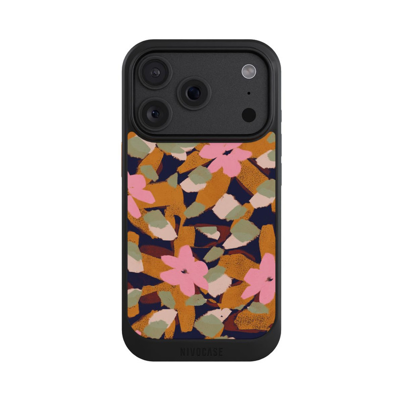 iPhone 18 Pro NIVOcore Pattern Fleurs Roses