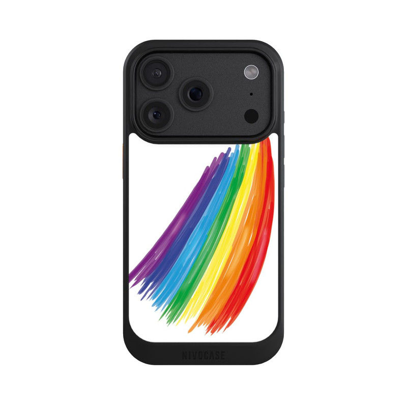 iPhone 18 Pro NIVOcore Rainbow Paint Brush