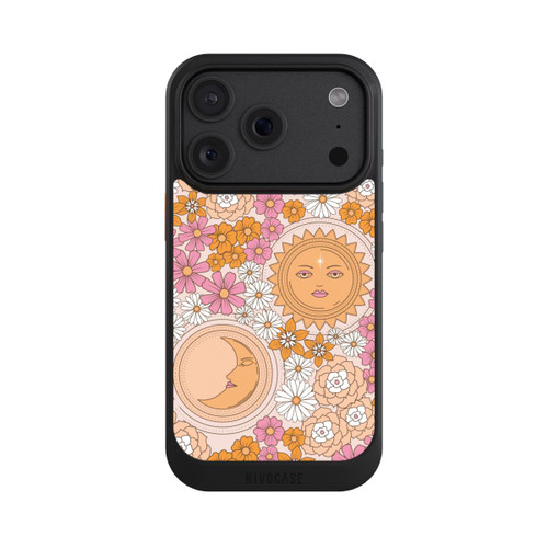 Apple iPhone 18 Pro NIVOcore Mond-Sonne-Blumen