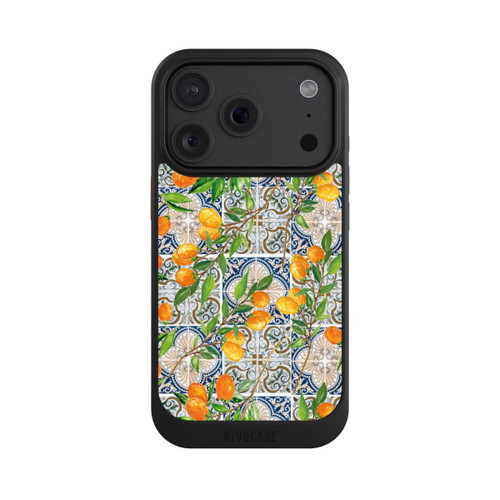 Apple iPhone 18 Pro NIVOcore Oranges Grecques Pattern