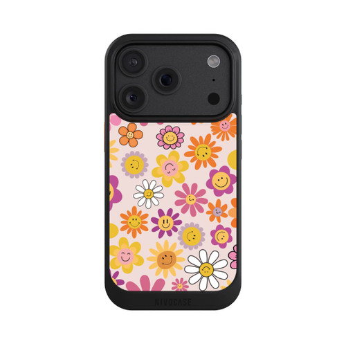 Apple iPhone 18 Pro NIVOcore Smiles Pink Flowers