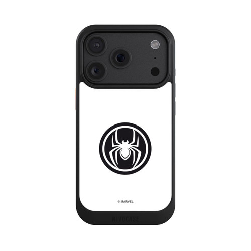 Apple iPhone 18 Pro NIVOcore Spider-Man Logo White