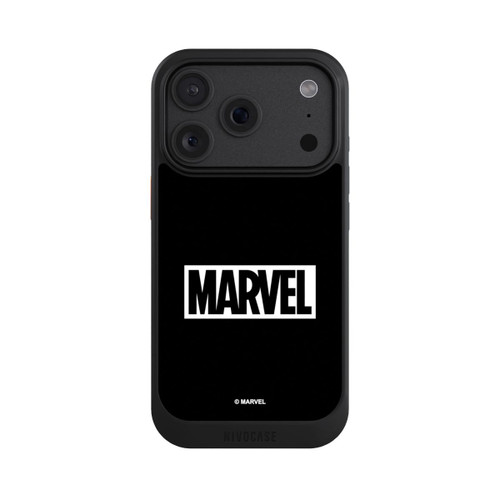 Apple iPhone 18 Pro NIVOcore Marvel Logo Black