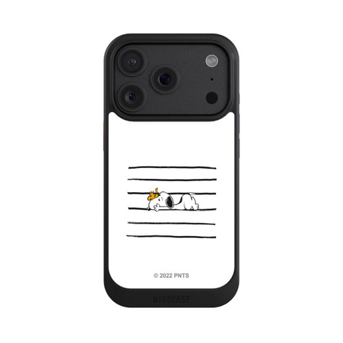 Apple iPhone 18 Pro NIVOcore Snoopy &amp; Woodstock Lignes