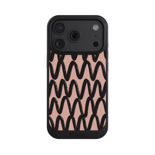 Apple iPhone 18 Pro NIVOcore Zig Zag Noir