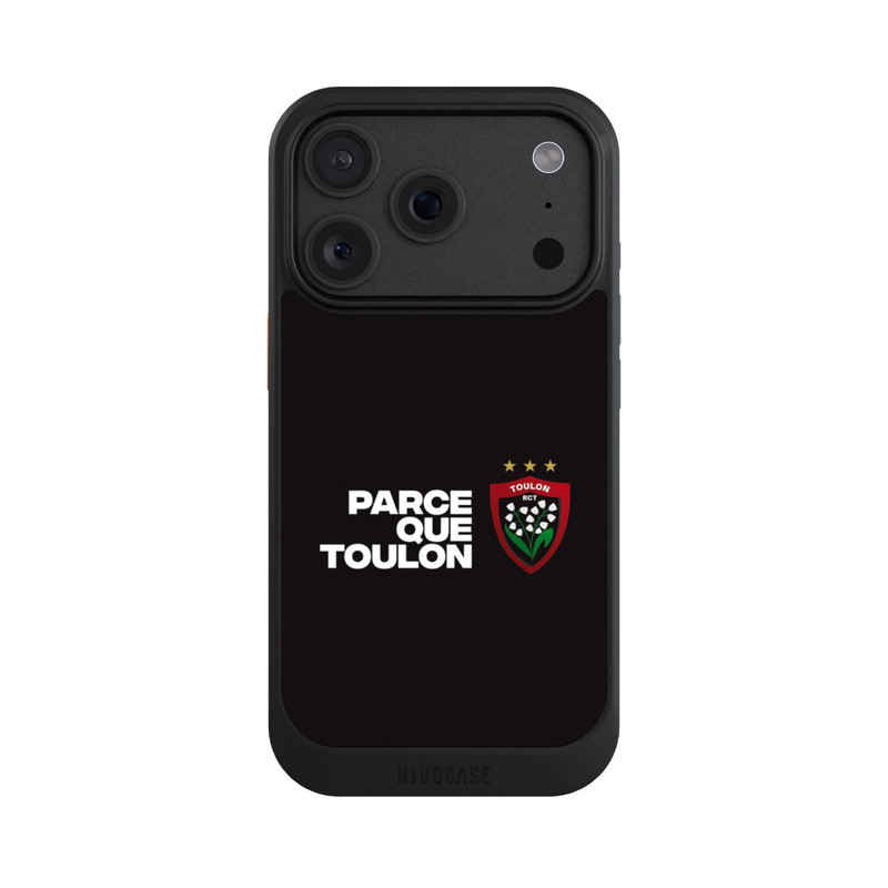 iPhone 18 Pro NIVOcore RC Toulonnais PQT Noir