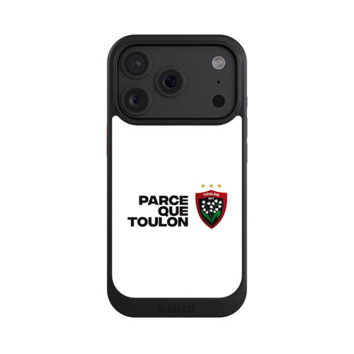 Apple iPhone 18 Pro NIVOcore RC Toulonnais PQT Blanc