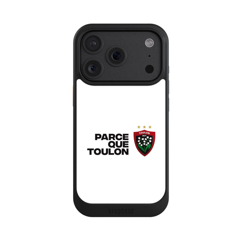 iPhone 18 Pro NIVOcore RC Toulonnais PQT Blanc