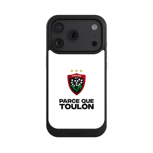 Apple iPhone 18 Pro NIVOcore RC Toulonnais Blanc