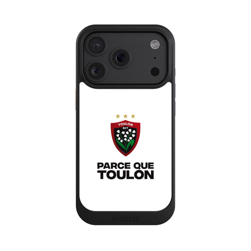 iPhone 18 Pro NIVOcore RC Toulonnais Blanc