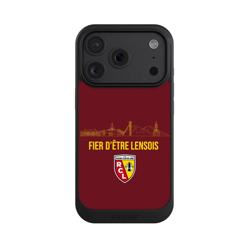 iPhone 18 Pro NIVOcore RC Lens Fier d'être Lensois bordeaux