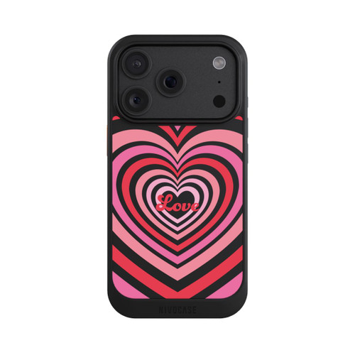 Apple iPhone 18 Pro NIVOcore Amour, nuances rouges