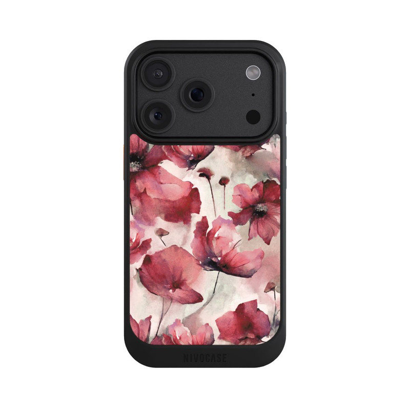 iPhone 18 Pro NIVOcore Coquelicots sauvages avec IA